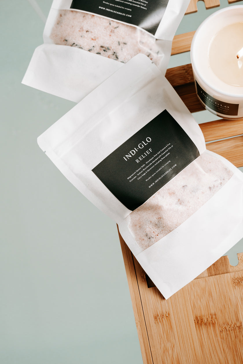 Magnesium bath salts